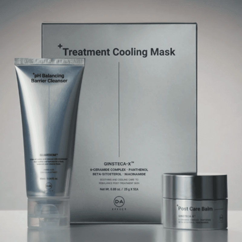 DA EFFECT Post Care Balm & pH Balancing Barrier Cleanser & Treatment Cooling Mask